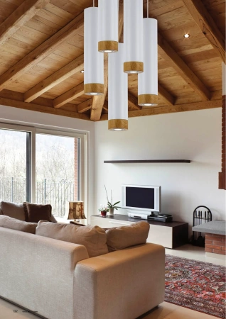 Pendant lamp Dakota GU10 5W L500 WHOK
